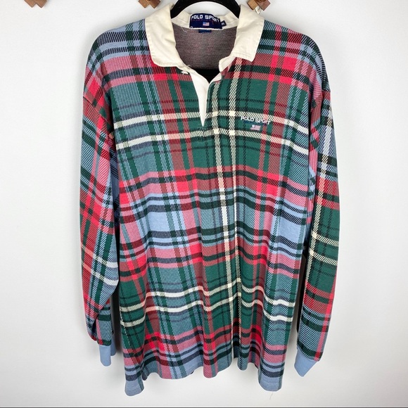 Polo Ralph Lauren Other - Vintage POLO Sport Plaid Polo